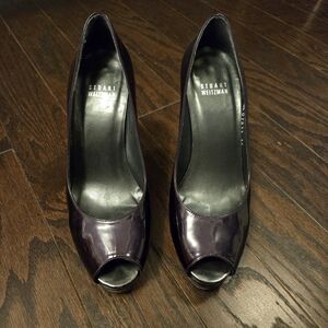 Stuart weitzman peep toe pump